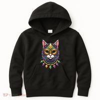 Mardi Cat Jewels Kids Hoodie thumb 0