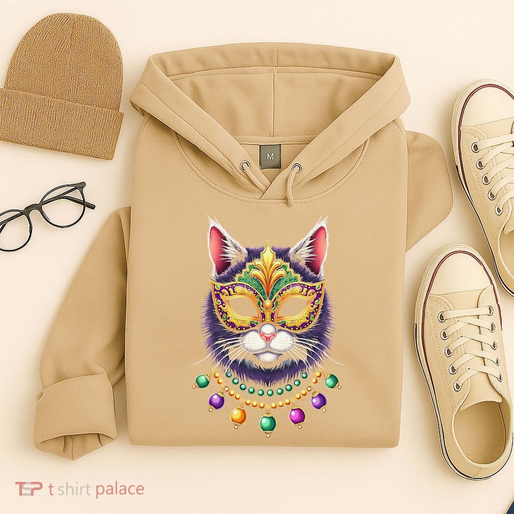Mardi Cat Jewels Hoodie