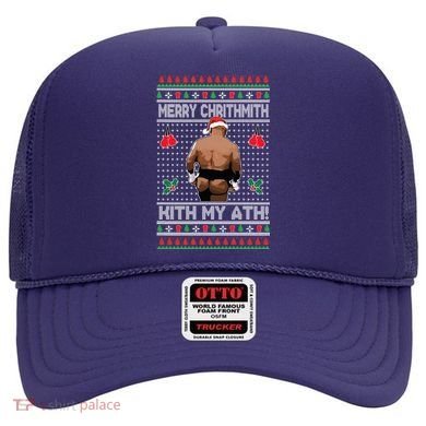 Merry Chrithmith Kith My Ath Christmas Mike Tyson Hat