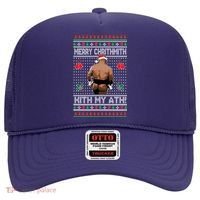 Merry Chrithmith Kith My Ath Christmas Mike Tyson Hat thumb 0