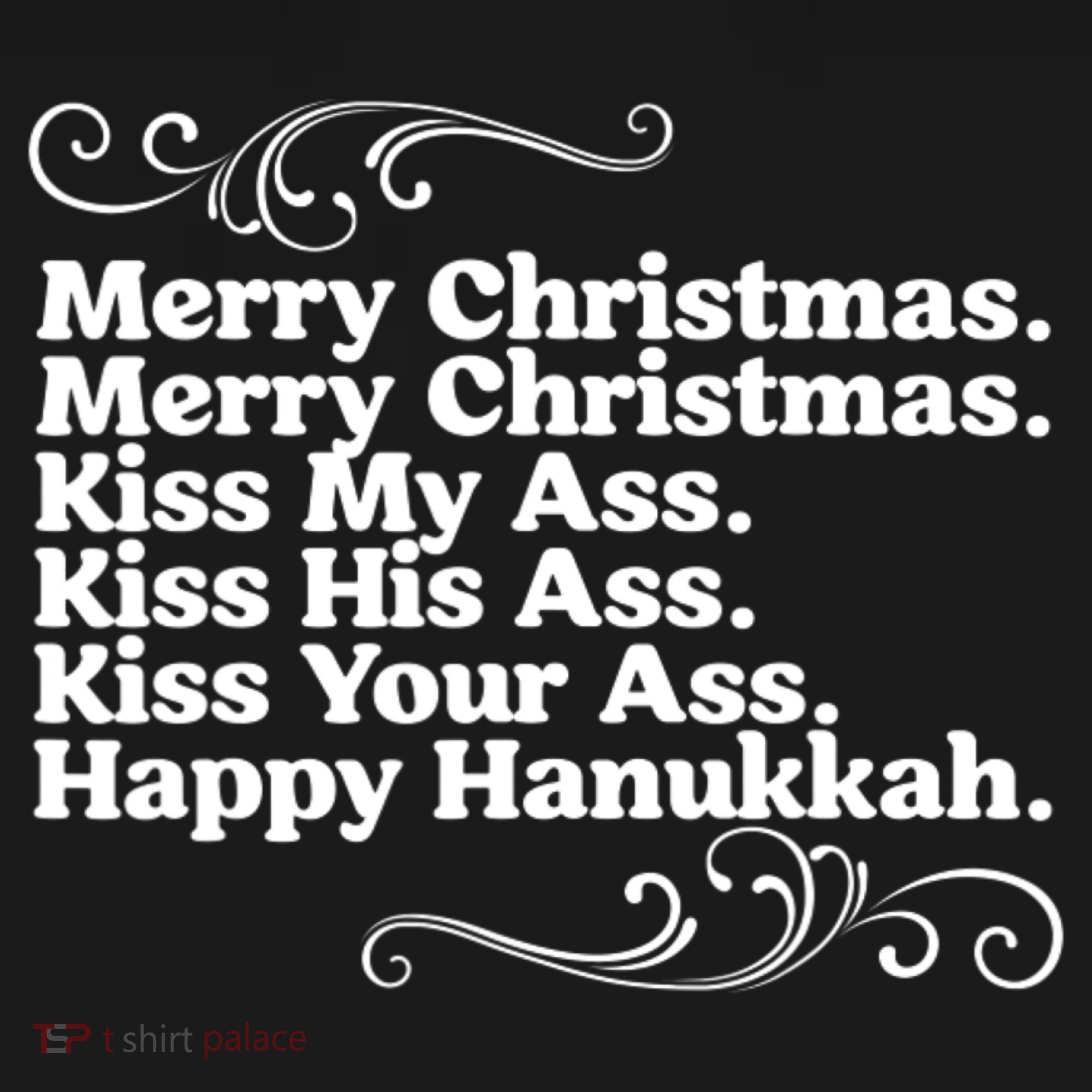 Merry Christmas K.iss My Ass Quote Christmas Vacation Women's Hoodie