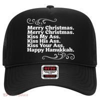 Merry Christmas K.iss My Ass Quote Christmas Vacation Hat thumb 0