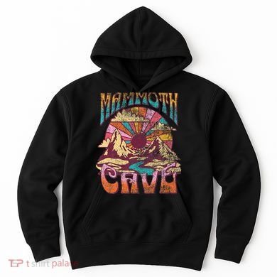 Mammoth Cave Kentucky Nature Hiking Mountains Outdoors Retro Hoodie
