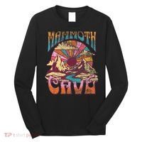 Mammoth Cave Kentucky Nature Hiking Mountains Outdoors Retro Long Sleeve Shirt thumb 0