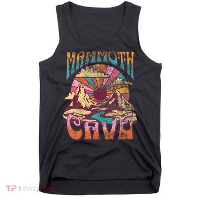 Mammoth Cave Kentucky Nature Hiking Mountains Outdoors Retro Tank Top