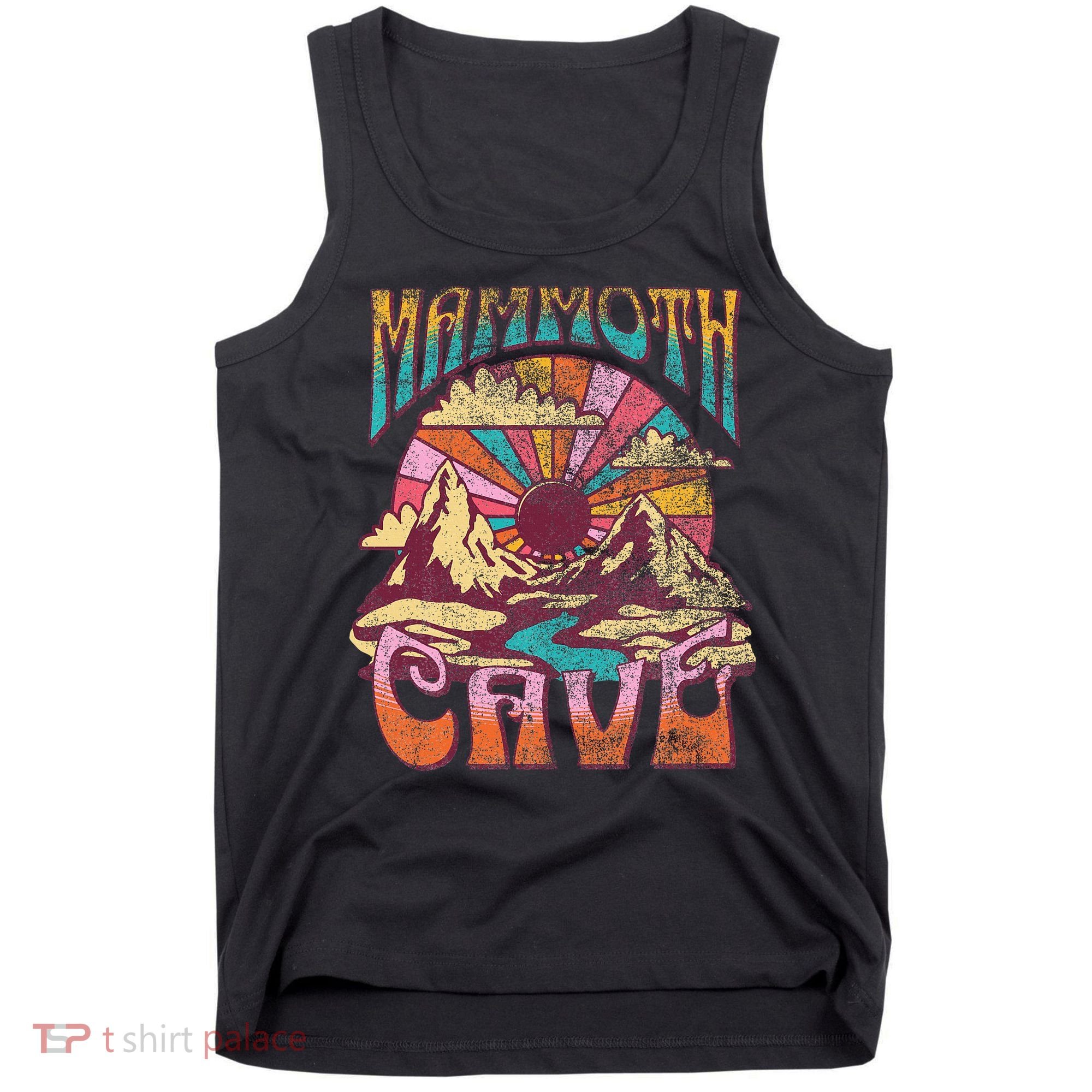 Mammoth Cave Kentucky Nature Hiking Mountains Outdoors Retro Tank Top