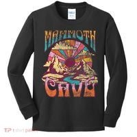 Mammoth Cave Kentucky Nature Hiking Mountains Outdoors Retro Kids Long Sleeve Shirt thumb 0