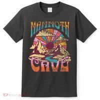 Mammoth Cave Kentucky Nature Hiking Mountains Outdoors Retro T-Shirt thumb 0