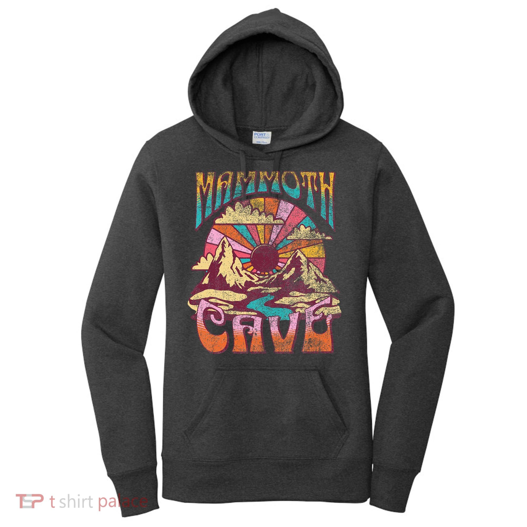 Mammoth Cave Kentucky Nature Hiking Mountains Outdoors Retro Women's Hoodie