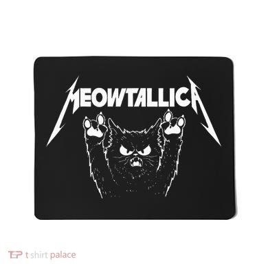 Meowtallica Cat Lover Kitten Kitty Veterinarian Mousepad
