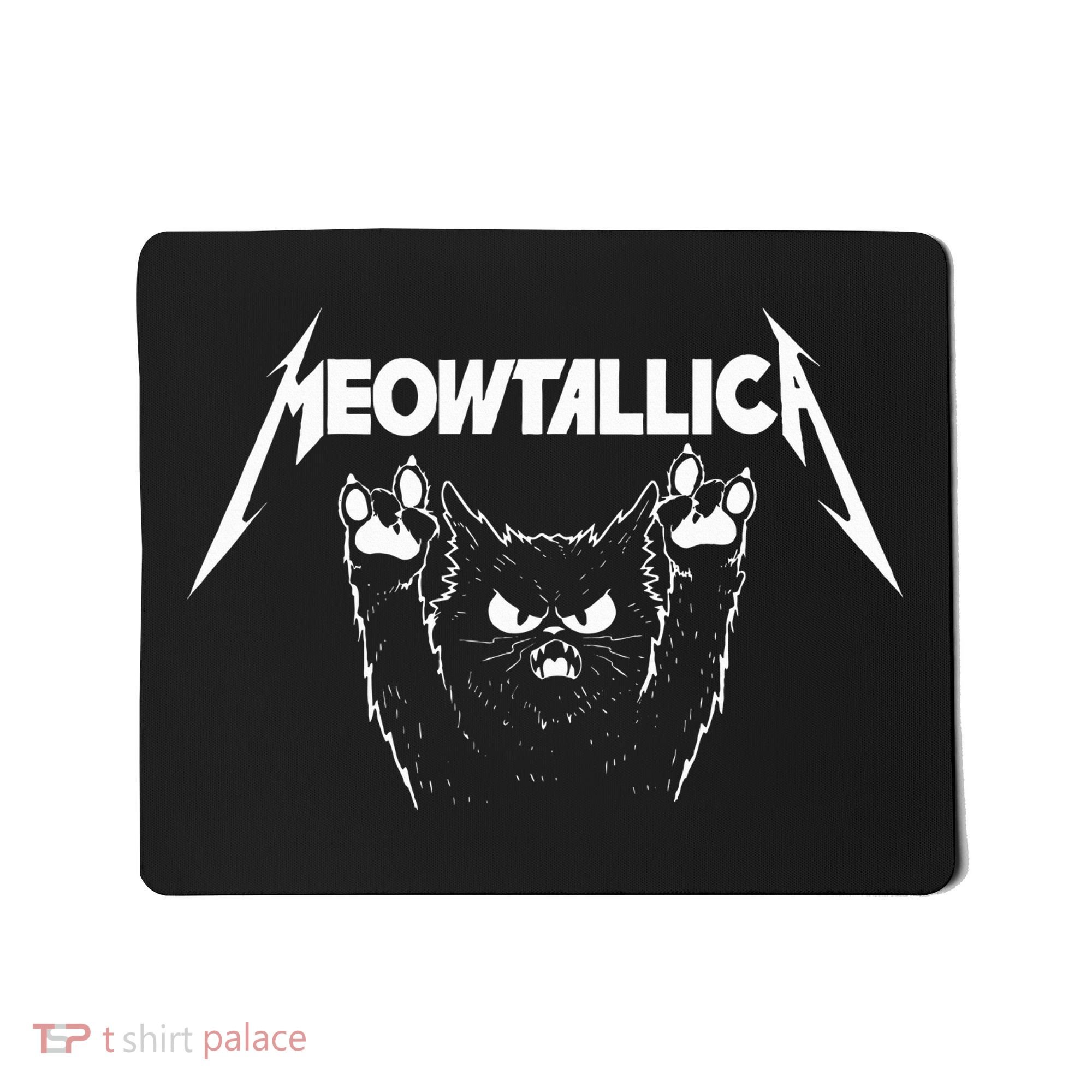 Meowtallica Cat Lover Kitten Kitty Veterinarian Mousepad