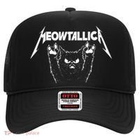 Meowtallica Cat Lover Kitten Kitty Veterinarian Hat thumb 0