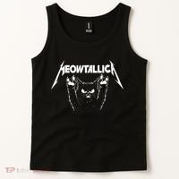 Meowtallica Cat Lover Kitten Kitty Veterinarian Tank Top thumb 2