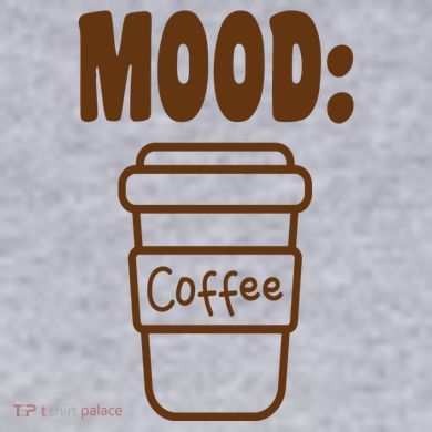 Mood Coffee Lover Women's Racerback Cropped Tank
