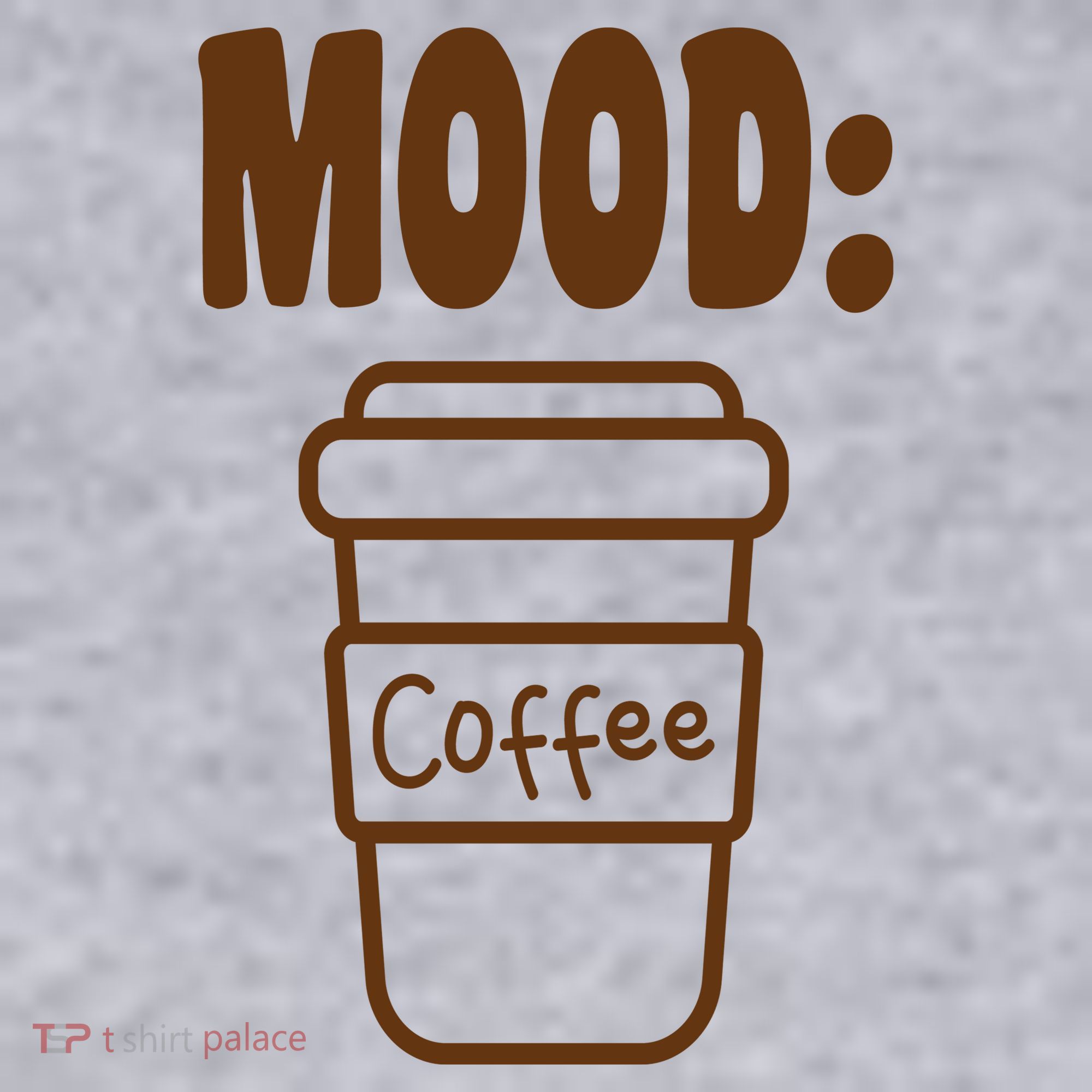 Mood Coffee Lover Women's Racerback Cropped Tank