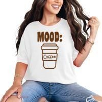 Mood Coffee Lover Comfort Colors T-Shirt thumb 0