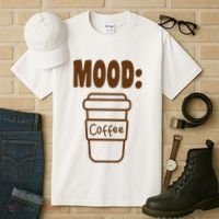 Mood Coffee Lover Tall T-Shirt thumb 3