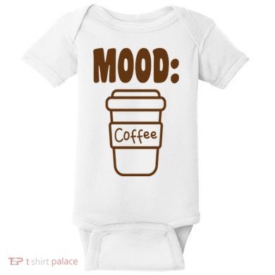 Mood Coffee Lover Baby Bodysuit