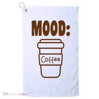 Mood Coffee Lover Golf Towel