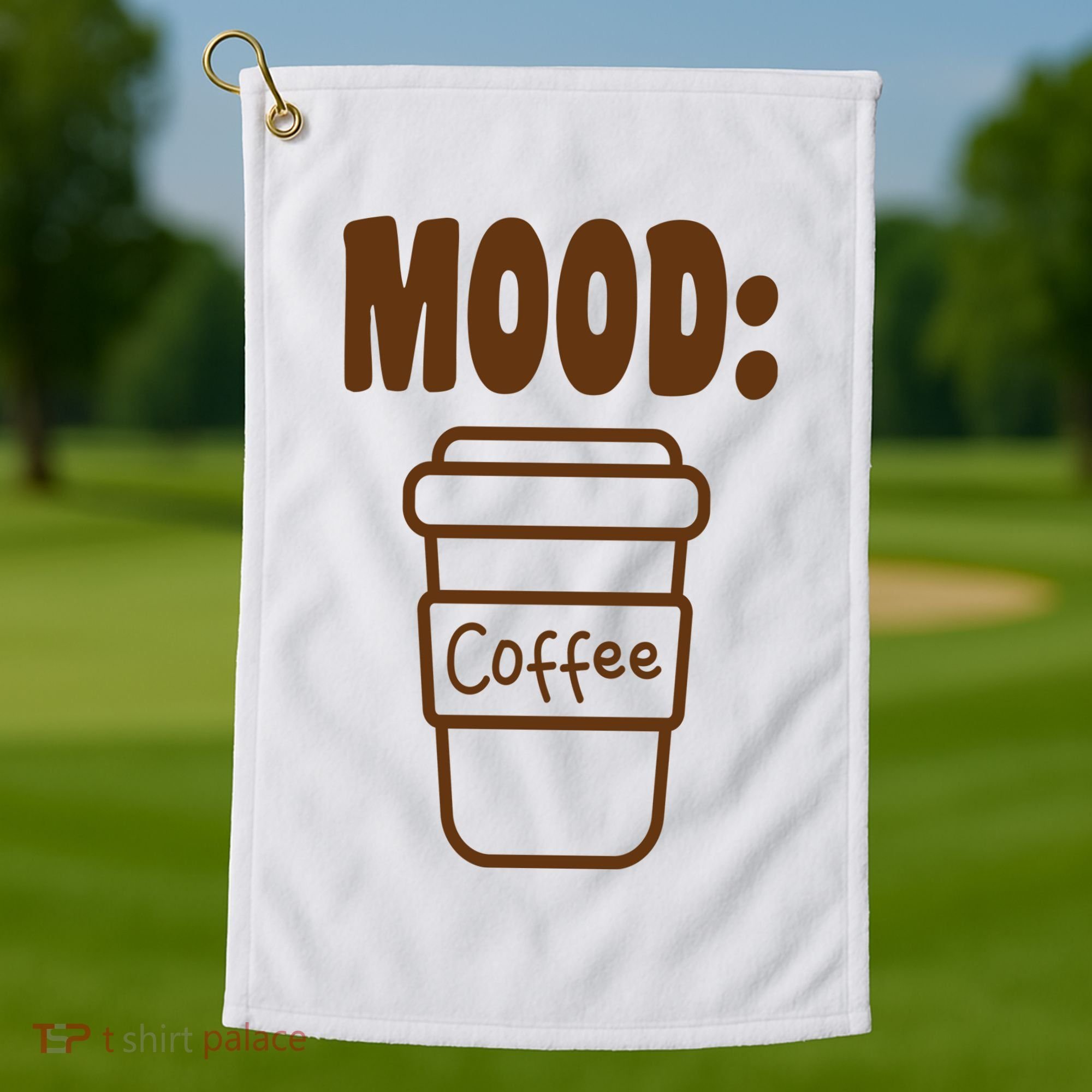 Mood Coffee Lover Golf Towel