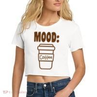Mood Coffee Lover Women's Crop Top Tee thumb 2