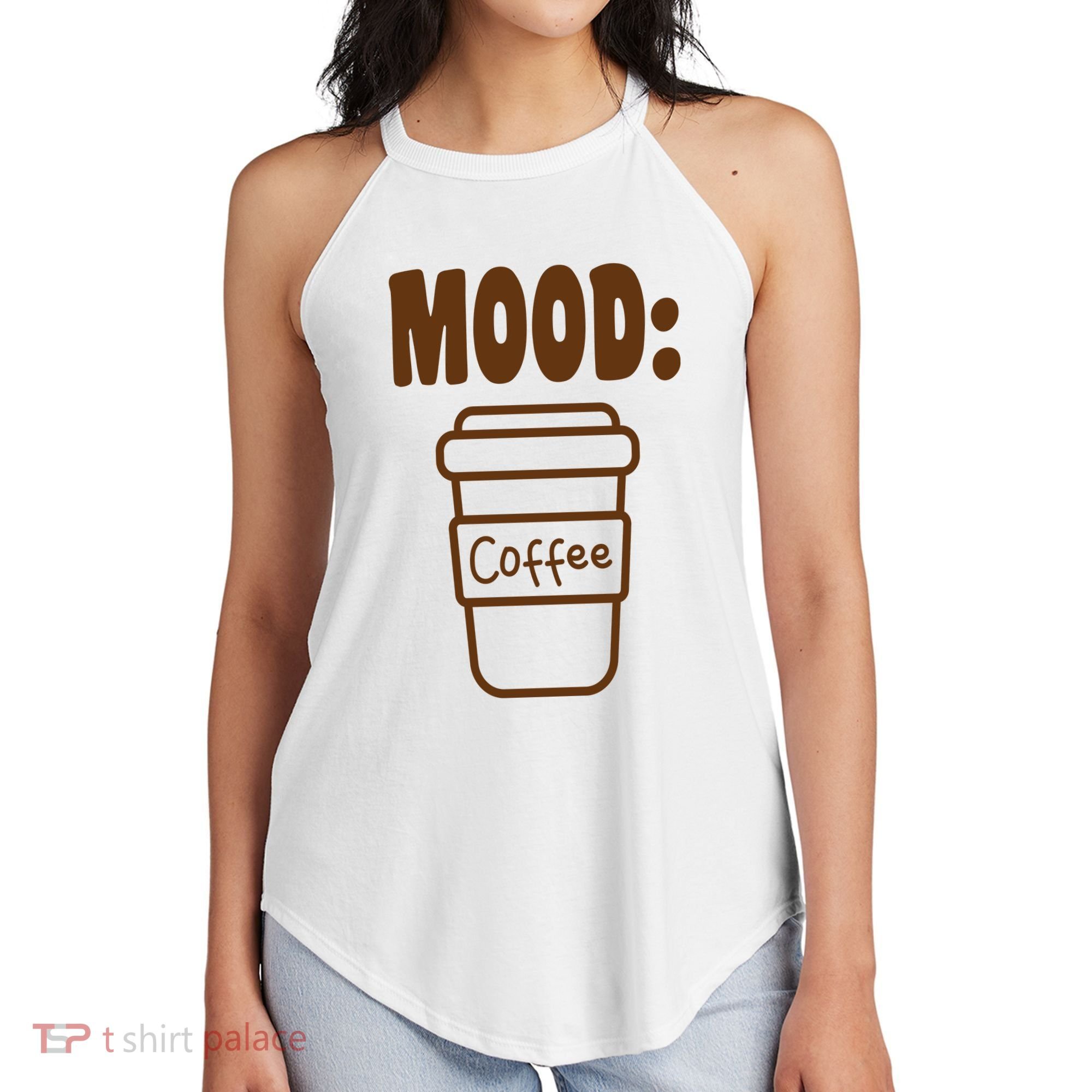 Mood Coffee Lover Women's Perfect Tri Rocker Tank