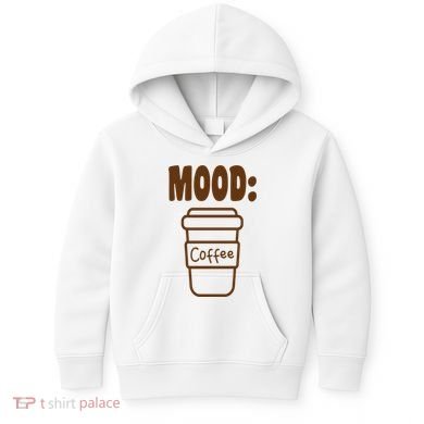 Mood Coffee Lover Kids Hoodie