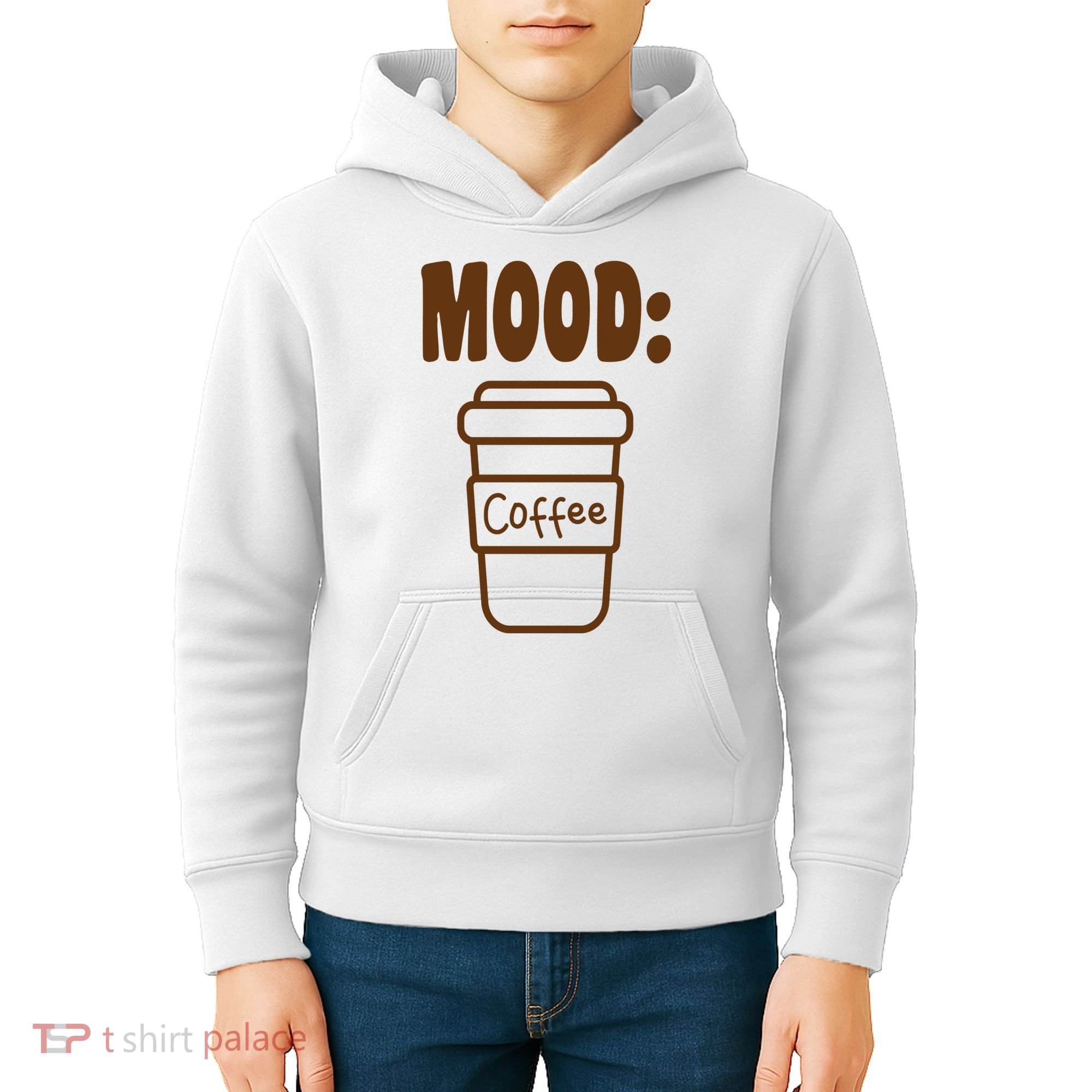 Mood Coffee Lover Kids Hoodie