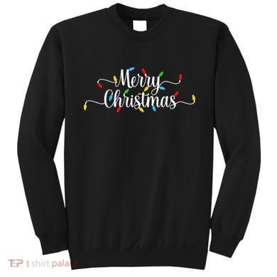 Merry Christmas Lights  Sweatshirt
