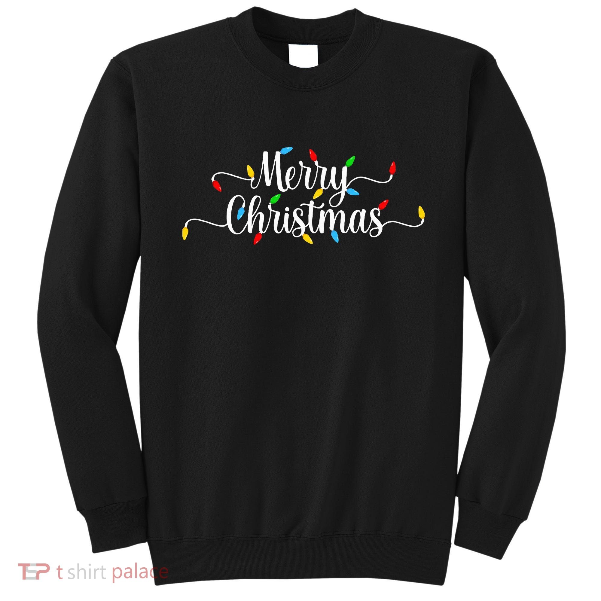 Merry Christmas Lights  Sweatshirt