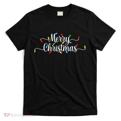 Merry Christmas Lights  T-Shirt