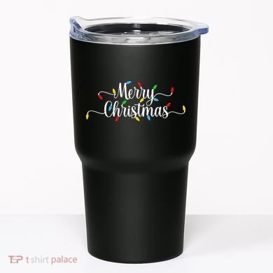 Merry Christmas Lights  Tumbler