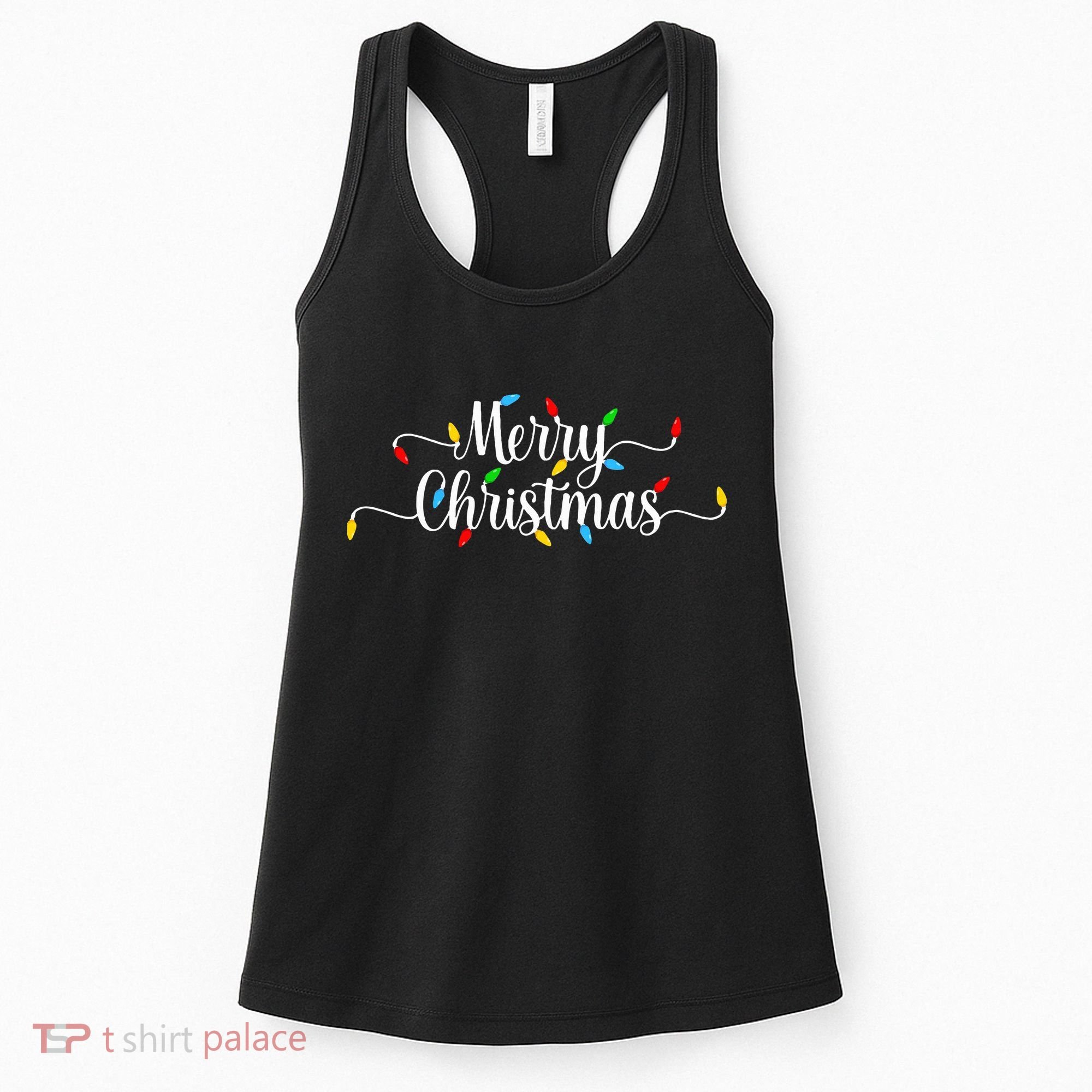 Merry Christmas Lights  Women's Tank Top