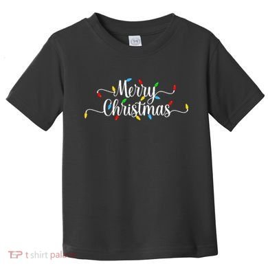 Merry Christmas Lights  Toddler T-Shirt