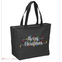 Merry Christmas Lights  Tote Bag thumb 2
