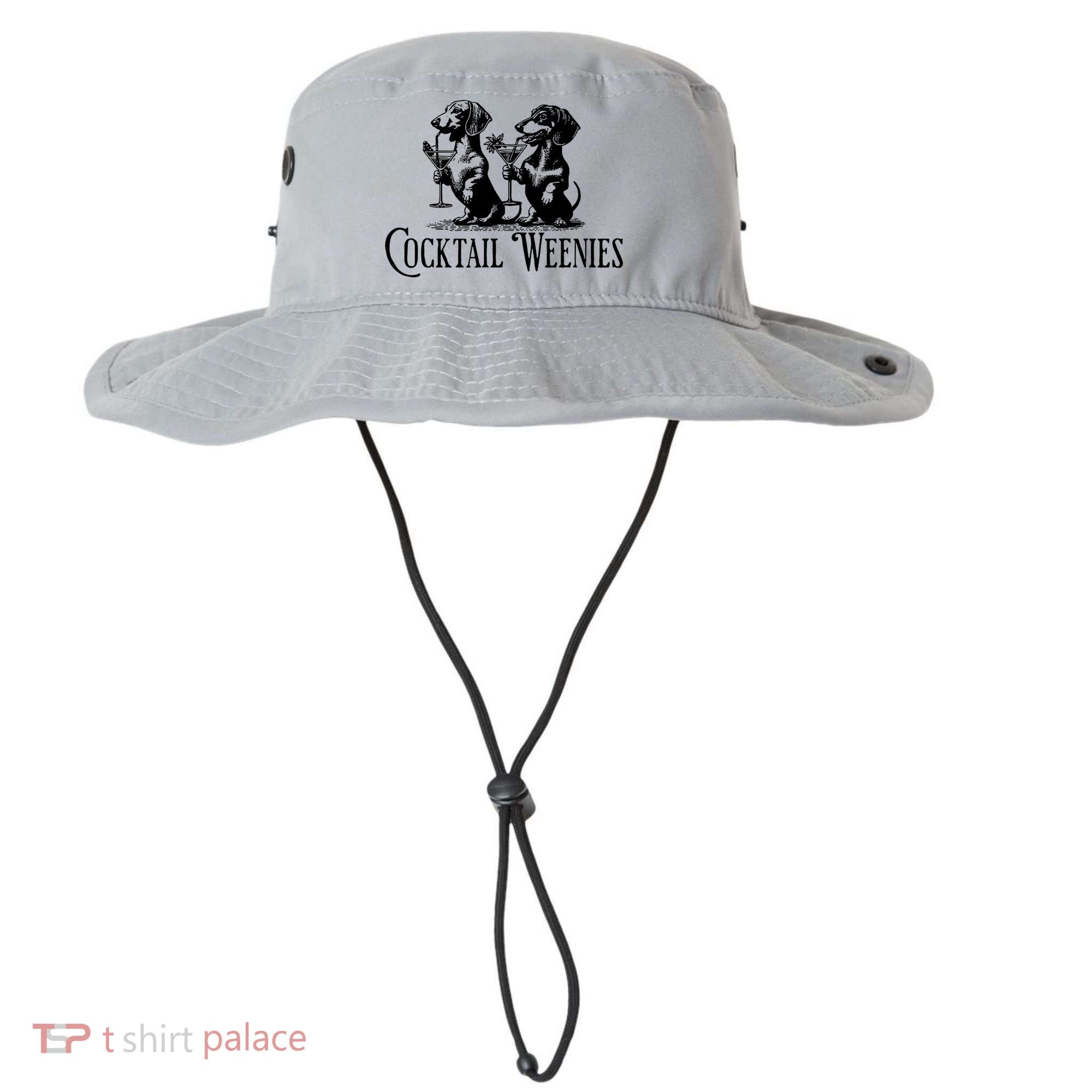 Martini Cocktail Lover Dachshund Cocktail Weenies Dachshund Bucket Hat