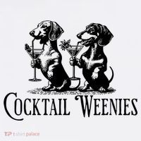 Martini Cocktail Lover Dachshund Cocktail Weenies Dachshund Doggie Tank thumb 4