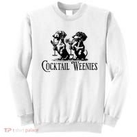 Martini Cocktail Lover Dachshund Cocktail Weenies Dachshund Sweatshirt thumb 0