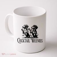 Martini Cocktail Lover Dachshund Cocktail Weenies Dachshund Coffee Mug thumb 0