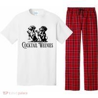 Martini Cocktail Lover Dachshund Cocktail Weenies Dachshund Pajama Set thumb 0