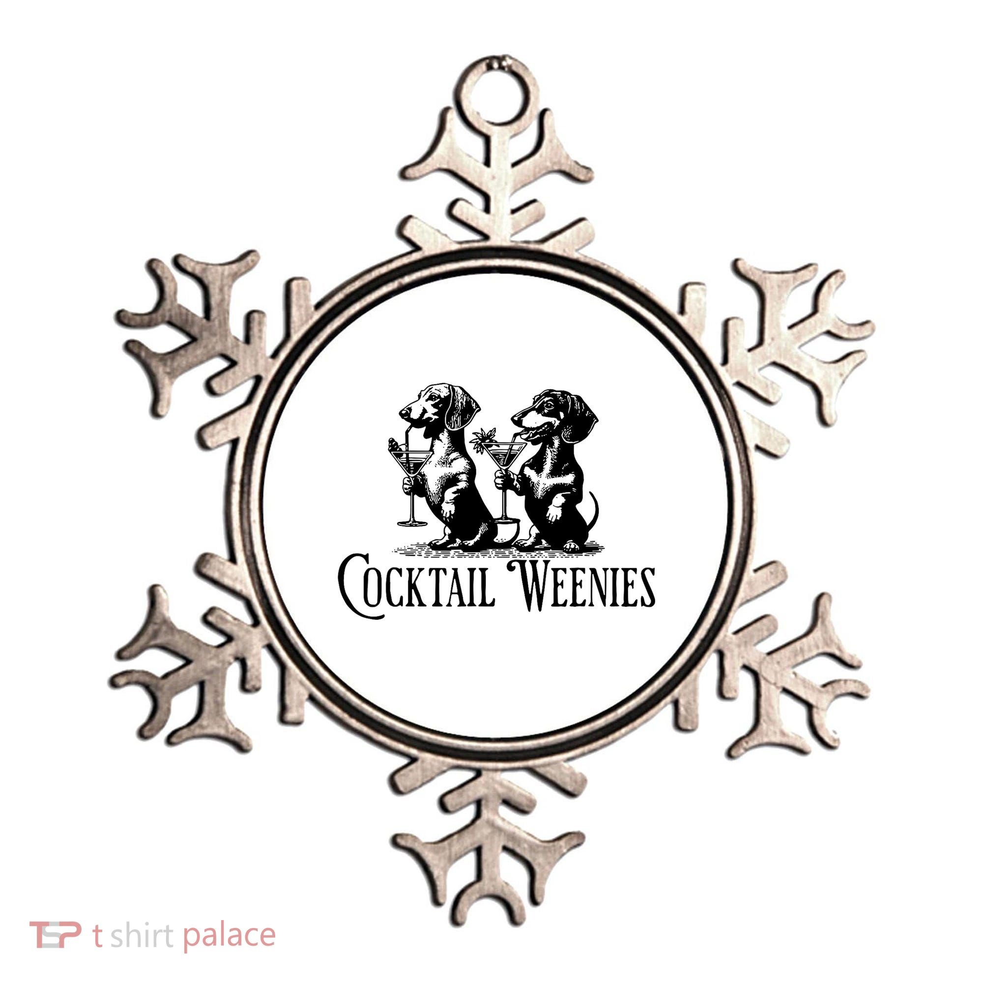 Martini Cocktail Lover Dachshund Cocktail Weenies Dachshund Ornament