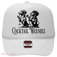 Martini Cocktail Lover Dachshund Cocktail Weenies Dachshund Hat thumb 0