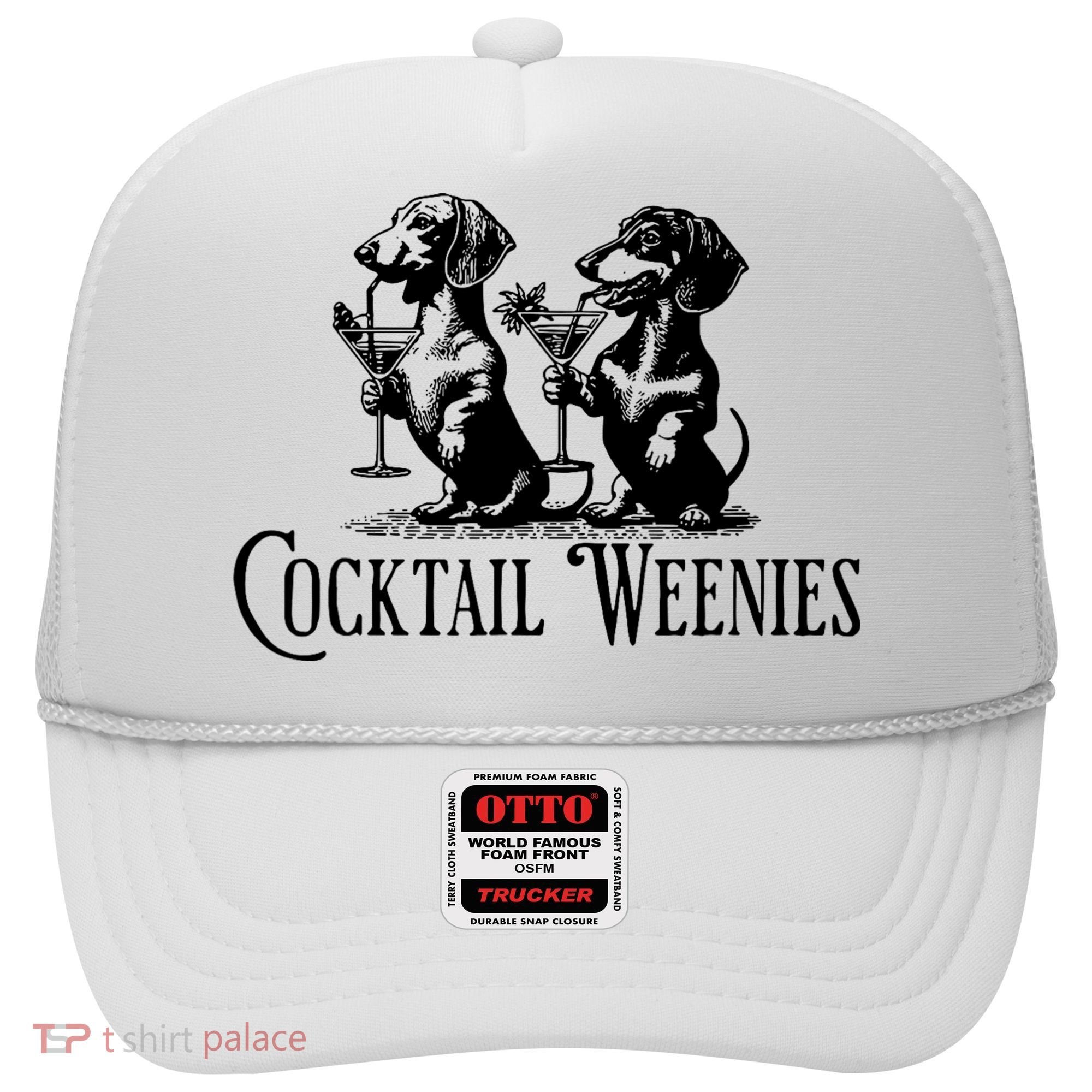 Martini Cocktail Lover Dachshund Cocktail Weenies Dachshund Hat