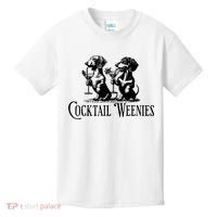 Martini Cocktail Lover Dachshund Cocktail Weenies Dachshund Kids T-Shirt thumb 0