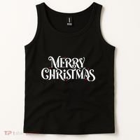 Merry Christmas Lights Festive Family Matching Tank Top thumb 2