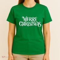Merry Christmas Lights Festive Family Matching T-Shirt thumb 4