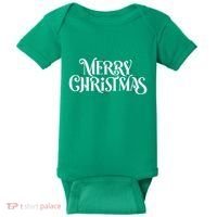 Merry Christmas Lights Festive Family Matching Baby Bodysuit thumb 0