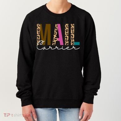 Mail Carrier Leopard Cute Gift Women's Sweatshirt