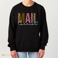Mail Carrier Leopard Cute Gift Women's Sweatshirt thumb 0