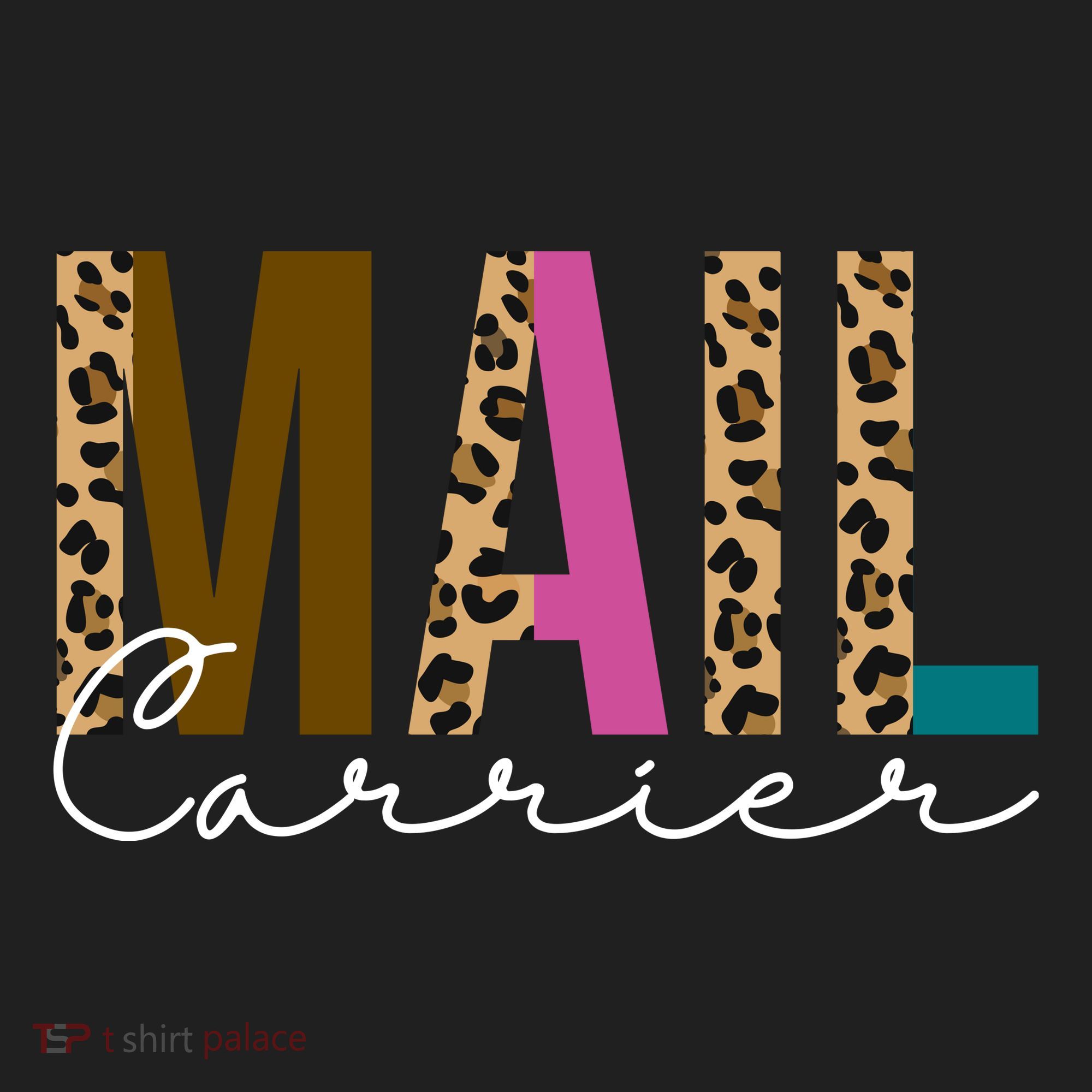 Mail Carrier Leopard Cute Gift Women's Sweatshirt